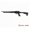 Carabina PCP KRAL Puncher Rambo Pump Action - Negro 4,5 mm - 24 Julios