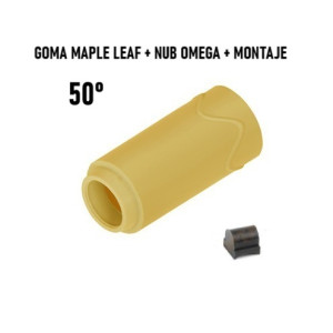 GOMA MAPLE LEAF + NUB OMEGA + MONTAJE