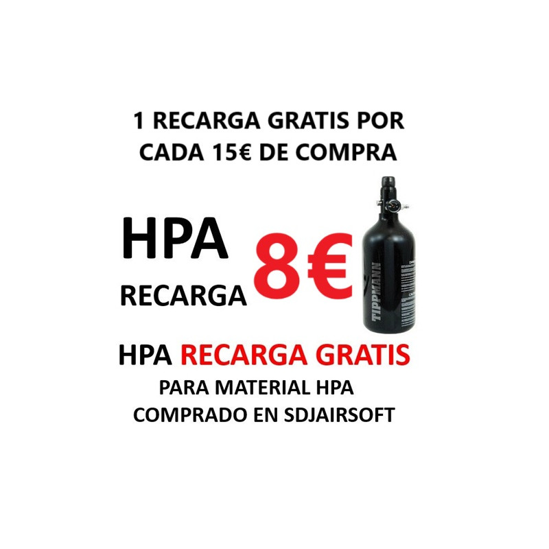 RECARGA HPA GRATIS