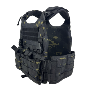CHALECO SIXMM FCS MCBK MULTICAM BLACK