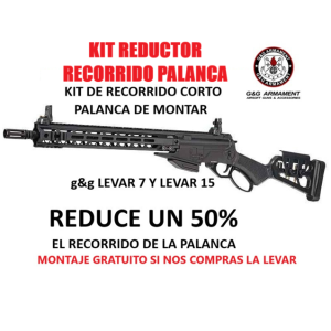 LEVAR g&g KIT RECORRIDO CORTO PALANCA DE MONTAR