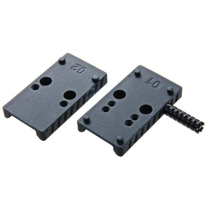 Soporte Red Dot Cybergun CANiK TP9 con palanca - Negro