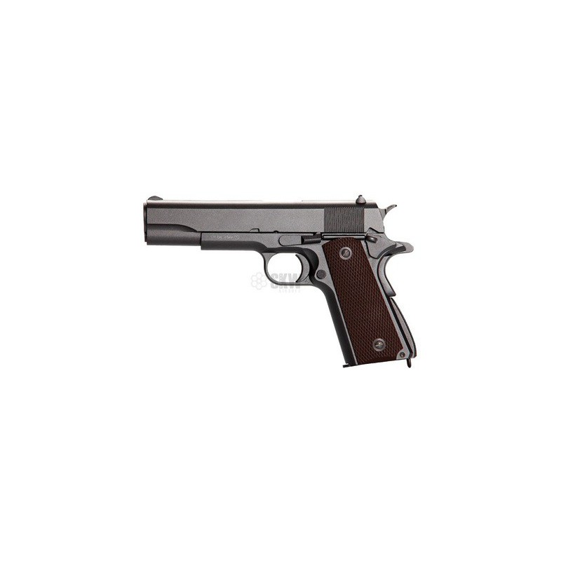 PISTOLA  CO2 1911 BLOWBACK FULLMETAL 4.5 KWC