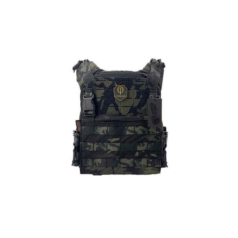 CHALECO CONQUER VEST CQR MCBK MULTICAM BLACK G2 CHALECO CONQUER VEST CQR MCBK MULTICAM BLACK G2