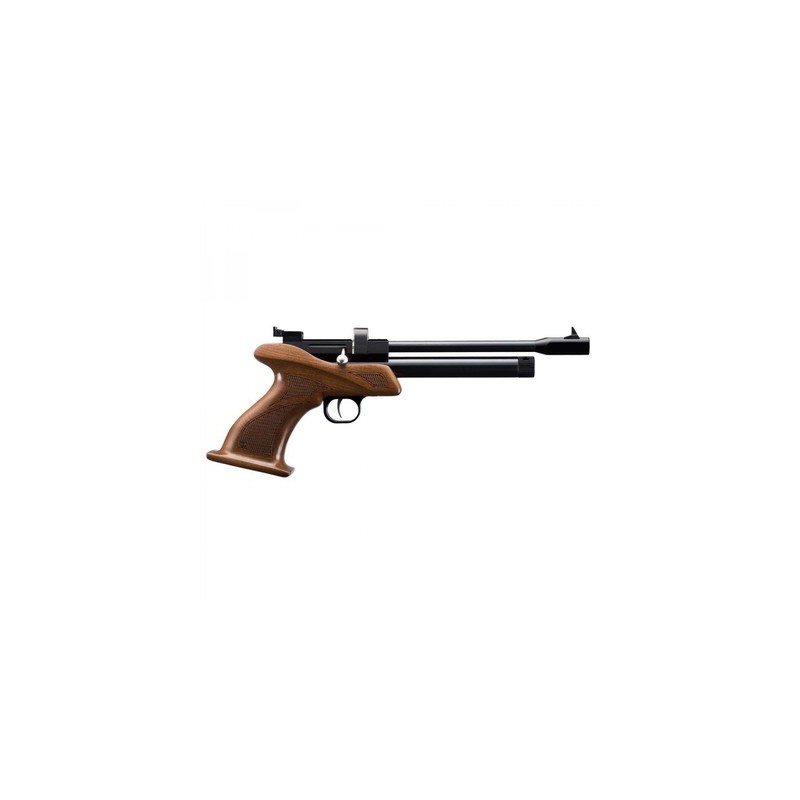 PISTOLA ZASDAR CP1 CO2 MULTI TIRO CAL 4,5MM CON EMPUÑADURA DE MADERA PICADA