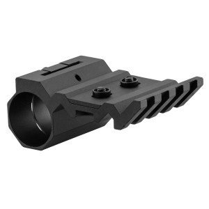 SOPORTE PICATINNY 45º Y ANILLA 25mm keymod y m-lock