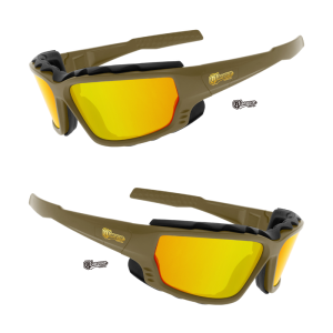 CRISTALES GAFAS CONQUER Eyewear ZYPHER Orange Lenses CQSG001-2