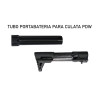 EXTENSION TUBO PORTABATERIAS CULATA PDW 160mm