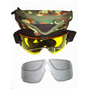 Gafas tipo X800 con 3 lentes RK5 - BK