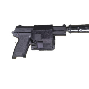 PISTOLERA EXTRACCION RAPIDA UNIVERSAL MK23 SOCOM FMA NEGRA