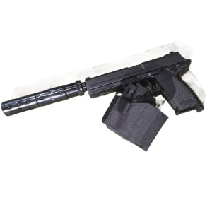 PISTOLERA EXTRACCION RAPIDA UNIVERSAL MK23 SOCOM FMA NEGRA
