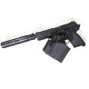 PISTOLERA EXTRACCION RAPIDA UNIVERSAL MK23 SOCOM FMA NEGRA
