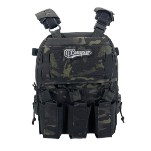 Chaleco CONQUER MTPC - MCBK  MULTICAM BLACK