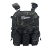 Chaleco CONQUER MTPC - MCBK  MULTICAM BLACK