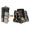 FUNDA para armas Satellite Container LAYLAX (Dimensiones: Alto 800 mm x Ancho 400 mm x Profundidad 100 mm) - Negro/Gris