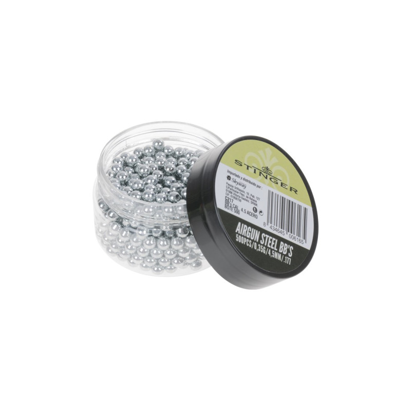 BOTE 500 BBS 4.5 ACERO NIQUELADO STINGER