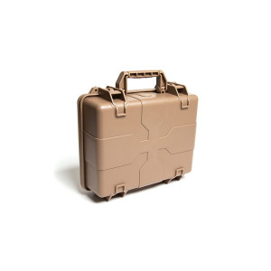 MALETA RIGIDA PORTA PISTOLA 28 CM DARK EARTH FMA