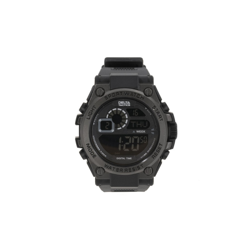 RELOJ TÁCTICO DIGITAL SPORT SHOCK DELTA TACTICS DTTW010