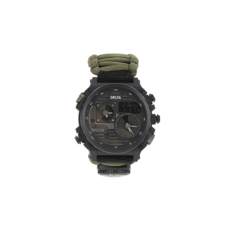 RELOJ SUPERVIVENCIA ANALÓGICO Y DIGITAL DELTA TACTICS RELOJ SUPERVIVENCIA ANALÓGICO Y DIGITAL DELTA TACTICS