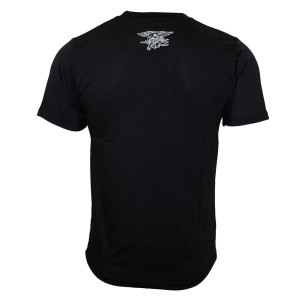 CAMISETA NAVY SEALS IMMORTAL WARRIOR M/CORTA NEGRA