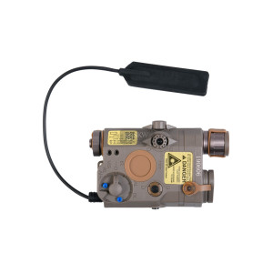 AN/PEQ-15 LASER ROJO Y LINTERNA TAN ELEMENT