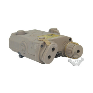 AN/PEQ-15 LASER ROJO CON CAJA DE BATERIA TAN FMA