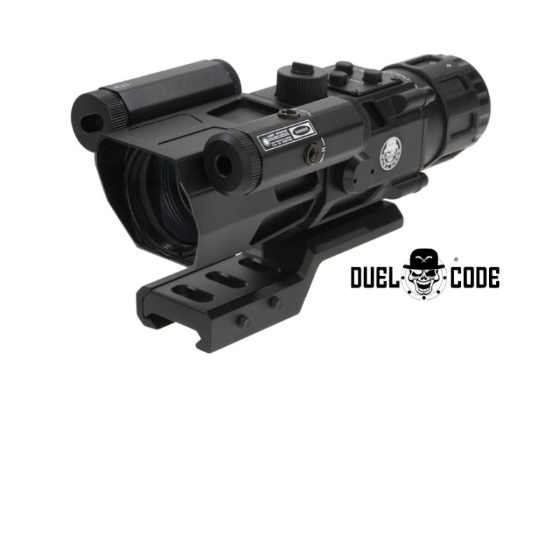 DUEL CODE VISOR 4X32 CON LASER S2