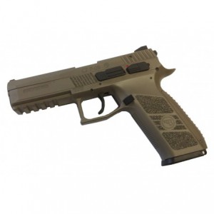 PISTOLA CZ P-09 FDE GAS COLOR TAN