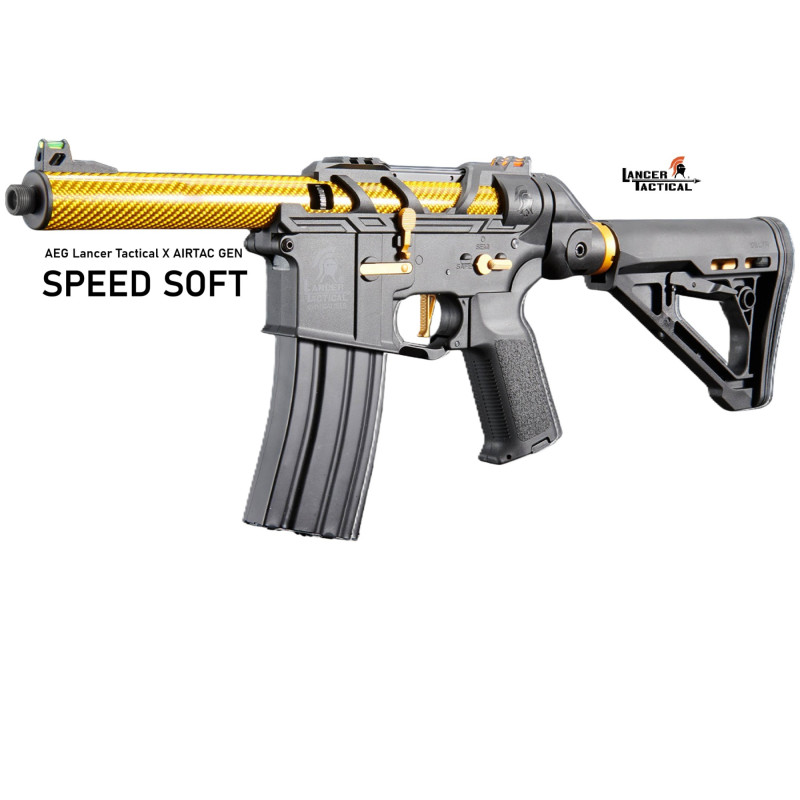 AEG Lancer Tactical X Airtac Gen 3 SPEED SOFT ORO