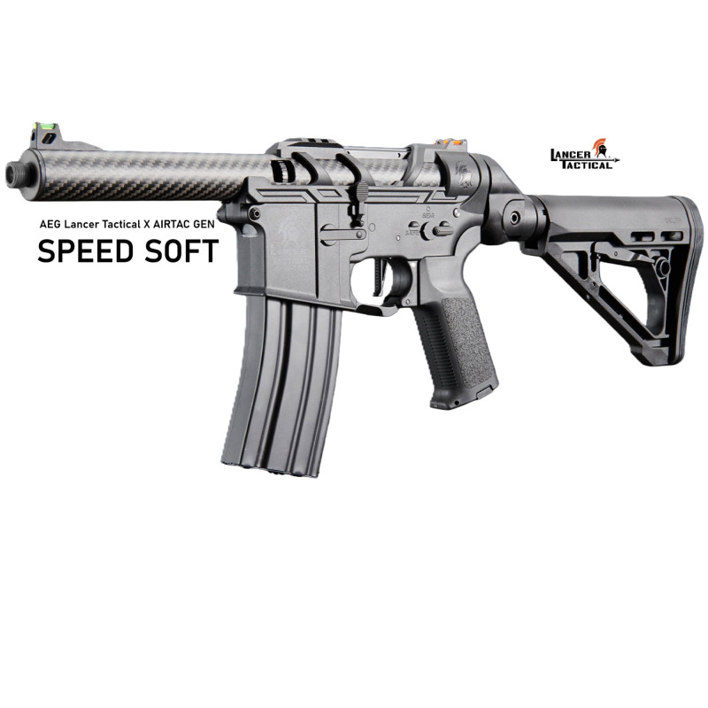 AEG Lancer Tactical X Airtac Gen 3 SPEED SOFT NEGRO MATE