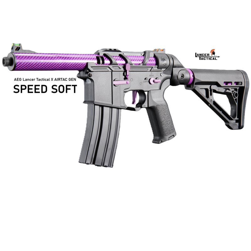 AEG Lancer Tactical X Airtac Gen 3 SPEED SOFT VIOLETA
