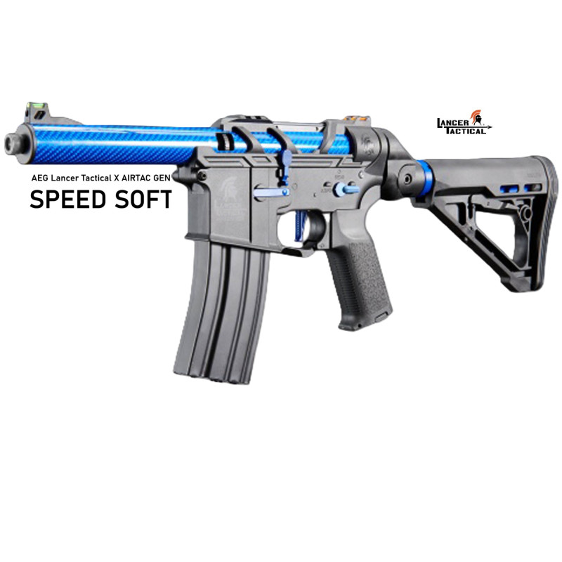 AEG Lancer Tactical X Airtac Gen 3 SPEED SOFT AZUL