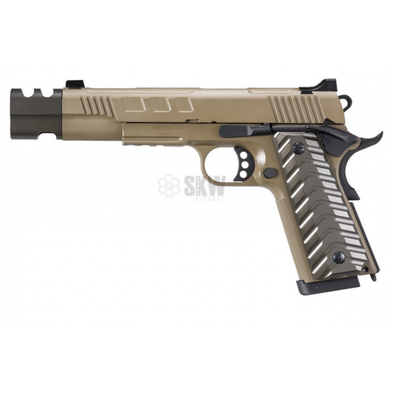 PISTOLA DE GAS GBB KP-16 KJ WORKS