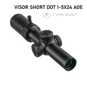 VISOR SHORT DOT 1-5X24 AOE FIRE WOLF