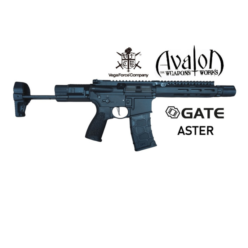 VFC AVALON MACHETE SBR AEG GATE ASTER ETU BLACK