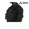 PLATE CARRIER FORCE MK3 BLACK DELTA TACTICS