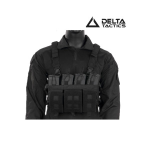 CHEST RIG FORCE MK2 BLACK DELTA TACTICS