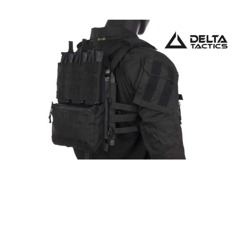 BACKPANEL ASSAULT DIGITAL NEGRO DELTA TACTICS