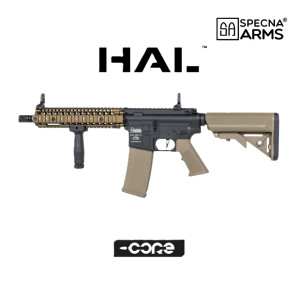 SPECNA ARMS AEG MK18 DANIEL DEFENSE SA-C19 CORE HAL ETU ASG NEGRO-TAN