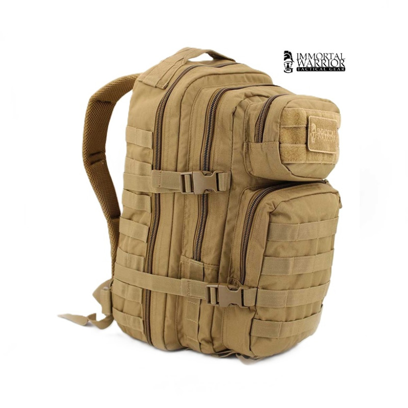MOCHILA IMMORTAL MOLLE PEQ. 20L PIX.COYOTE BROWN