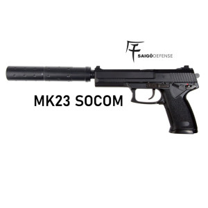PISTOLA GAS SAIGO 23 MK23 SOCOM