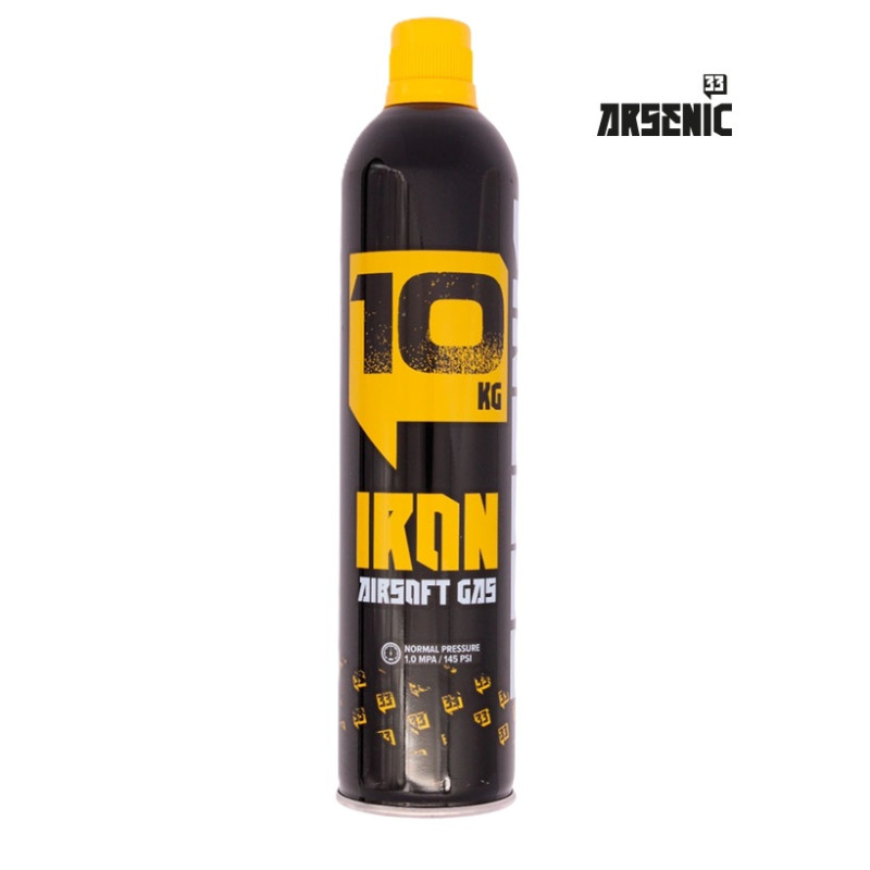 GAS ARSENIC IRON 10KG CON SILICONA 600ml
