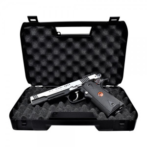BRUNI PISTOLA CO2 4,5mm C.N.816 U.S. COMBAT FULL METAL SILVER (BR-601MS)