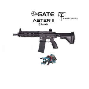 AEG SHOGUN ASTER MK1 BLACK COMBO SAIGO DEFENSE
