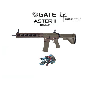 AEG SHOGUN ASTER MK2 TAN  SAIGO DEFENSE
