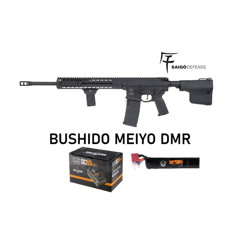 AEG BUSHIDO MEIYO DMR COMBO SAIGO DEFENSE