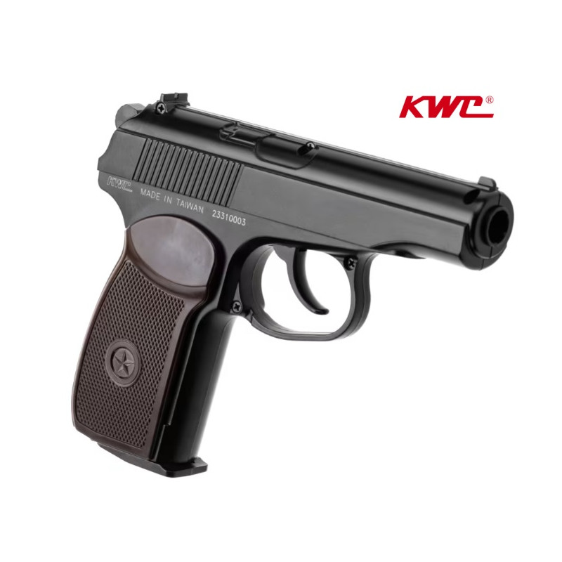 PISTOLA MAKAROV 4,5mm CO2 KWC
