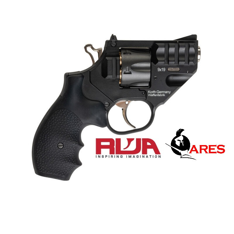 RWA x ARES Korth Sky Marshal CO2 Revolver Airsoft