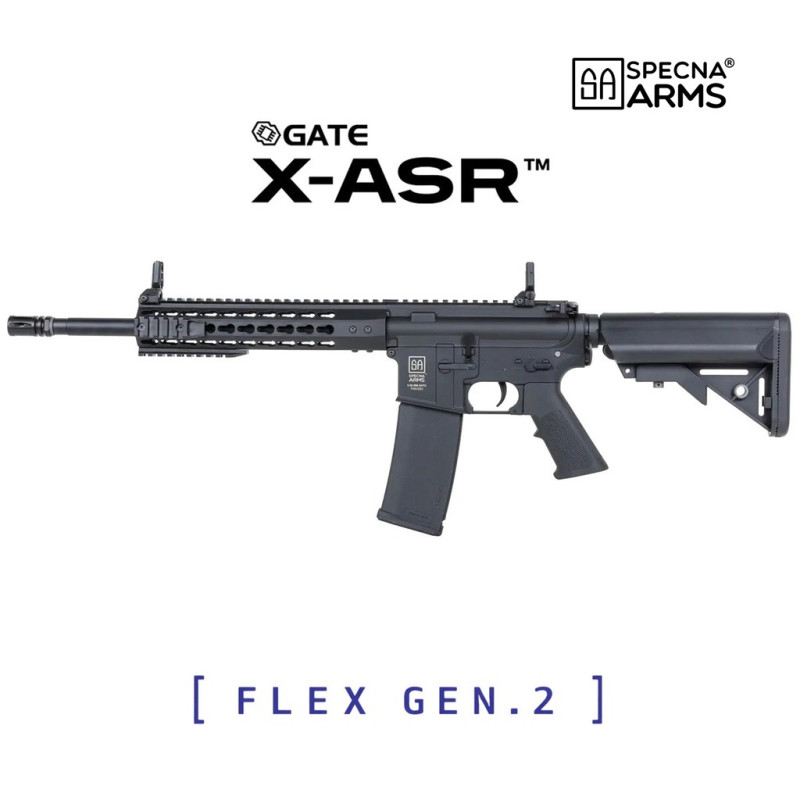 FUSIL SPECNA ARMS M4 SA-F02 FLEX GEN.2 X-ASR NEGRO