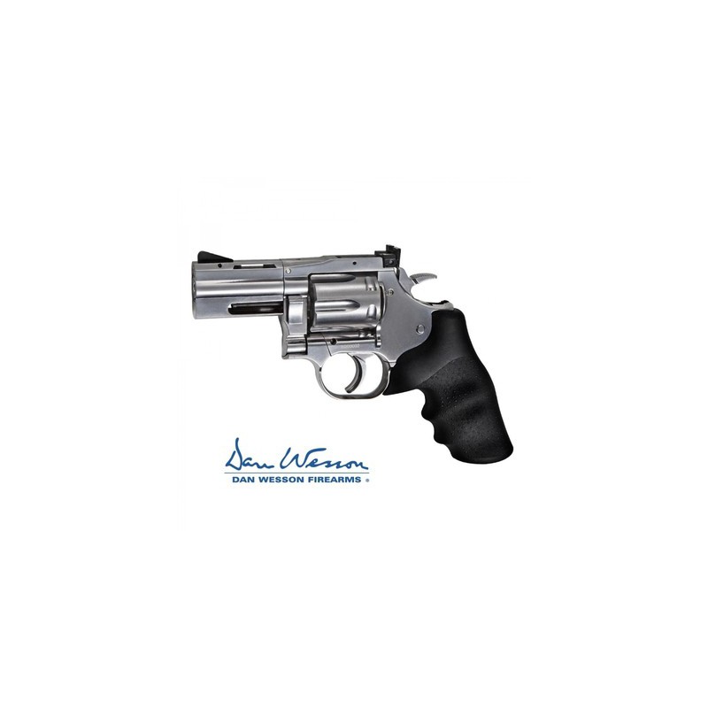 REVOLVER CAL. 4,5 CO2 DAN WESSON 715 2,5" SILVER